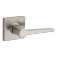 Safe Lock SL1002 Daylon UL Passage Lever /Hall/Closet, Square Rose, Round Corner Adjustable Latch, Round Corner Strike, Satin Nickel