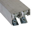 Orca Hardware Bpk1200F Bypass Door Track 60", 125 Lbs., For Fascia Standard Rollers, 1-3/8" Thickness