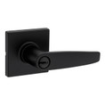 Safe Lock SL6000 Winston Keyed Entry Lever, Turn Button Inside, Square Rose, Round Corner Adjustable Latch, Round Corner Strike, Keyed Alike in Groups of 5, Matte Black