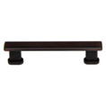 Orca Hardware Cp-23096 Handle Pull Cabinet, Tahoma Collection, 96mm Center To Center, Zinc Alloy, Oil Rubbed Bronze