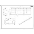 Orca Hardware Bypass Track Only 48", Long Fascia, Anodized Aluminum