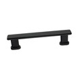 Orca Hardware Cp-23096 Handle Pull Cabinet, Tahoma Collection, 96mm Center To Center, Zinc Alloy, Matte Black