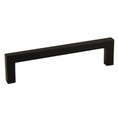 Orca Hardware Cp-21128 Handle Pull Cabinet, Olympus Collection, 128mm Center To Center, Zinc Alloy, Matte Black