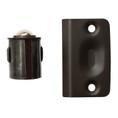 Orca Hardware Drive In Ball Catch With Radius Strike Cabinet, Oil Rubbed Dark Bronze