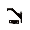 Orca Hardware Handrail Bracket Standard, Zinc Alloy, Matte Black