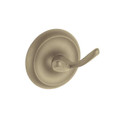 Orca Hardware Whidbey Double Robe Hook, Satin Nickel