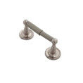 Orca Hardware Blakely Toilet Paper Holder W/Plastic Tube With Plastic, Satin Nickel