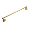 Orca Hardware Waldron 24 Inch Towel Bar Set, Satin Brass