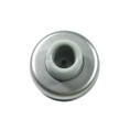 Orca Hardware Dome Wall Door Stop, Concave, Bright Polished Chrome