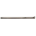 Orca Hardware 12" Surface Bolt With Concealed Screws, Bright Polished Chrome