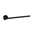 Orca Hardware Camano 24 Inch Towel Bar Set, Matte Black