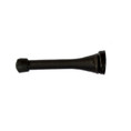 Orca Hardware 3-1/8" Spring Door Stop With Tip, Matte Black