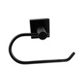 Orca Hardware Vashon Curved Euro Toilet Paper Holder, Matte Black