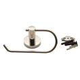 Orca Hardware Camano Curved Euro Toilet Paper Holder, Polished Chrome