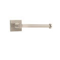 Orca Hardware Vashon Straight Euro Toilet Paper Holder, Satin Nickel