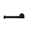Orca Hardware Swirl Euro Toilet Paper Holder, Matte Black