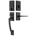 Emtek E4827 EMTouch Keypad Leverset - Single Cylinder - Flat Black