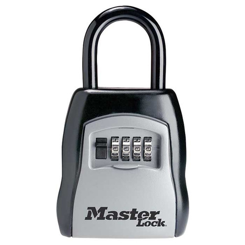 Master Lock Box Combination Dial Portable, Body Width: 3-3/4" (83mm), Shackle Length: 1-13/32" (36mm), Shackle Width: 1-7/8" (48mm), Shackle Diameter: 13/32" (10mm)