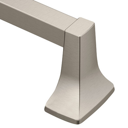 Moen Contemporary Towel Bar 24" With Aluminum, Brushed Nickel