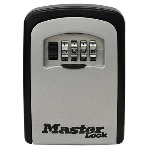 Master Lock Box Compact Combination Dial Portable, Body Width: 3-1/4" (83Mm), Height: 4-3/4" (12Cm), Width: 3-1/4" (83Mm), Depth: 1-1/2" (38Mm)