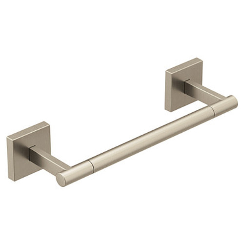Moen Triva Hand Towel Bar 9", Brushed Nickel