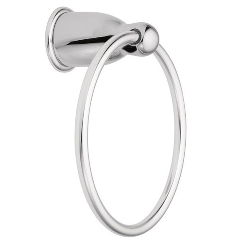 Moen Mason Towel Ring, Polished Chrome