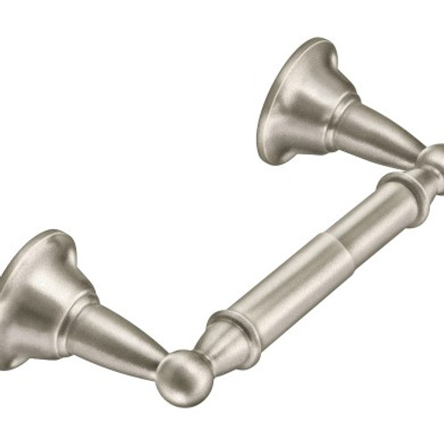 Moen Sage Paper Holder Spring Loaded, Brushed Nickel Moen Sage Paper Holder Spring Loaded, Brushed Nickel