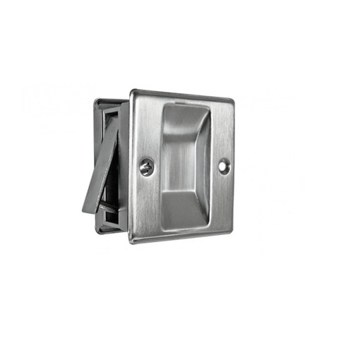 Cal-Royal Passage Sliding Door Lock Function, Bright Polished Chrome
