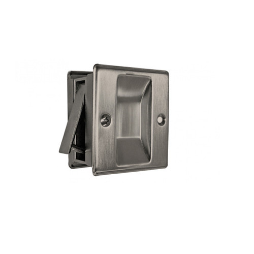 Cal-Royal Passage Sliding Door Lock Function, Satin Nickel