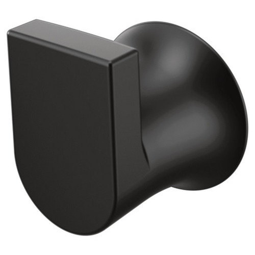 Moen Genta Single Robe Hook, Matte Black