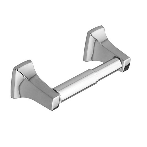 Moen Contemporary Paper Holder Spring Loaded, Roller, Polished Chrome