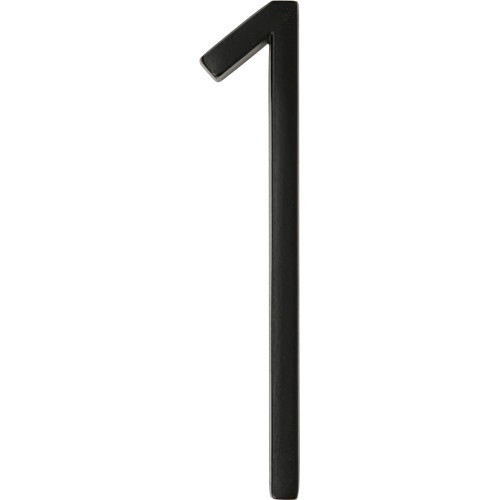 Hillman House Number-1 Distinctions 5" Floating Mount -, Black