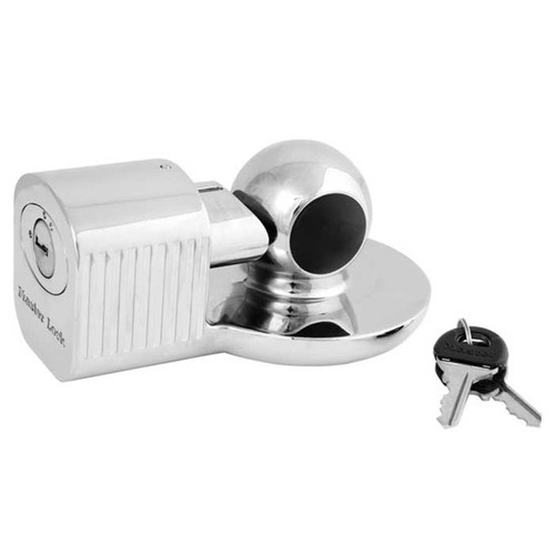 Master Lock Trailer Coupler Lock, Fits 1-7/8" (48mm), 2" (51mm) And Most 2-5/16" (59mm) S