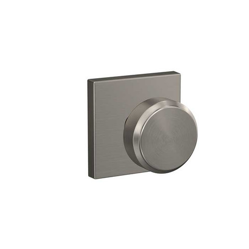 Schlage Residential Fc21 Custom Combined Passage-Privacy Knob Set And, Bowery, Collins Decorative Trim, Satin Nickel