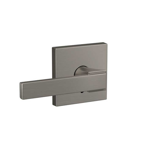 Schlage Residential Fc21 Custom Combined Passage-Privacy Lever Set And, Northbrook, Collins Decorative Trim, Satin Nickel