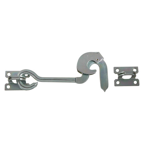 National Hardware Safety Gate Hook, Lock Closes Automatically, Bulk Pack, Catalog #2110Bc, Zinc Plated