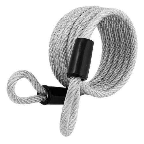 Master Lock Looped End Cable 6 Foot (1.8M) Long X 1/4" (6mm) Diameter