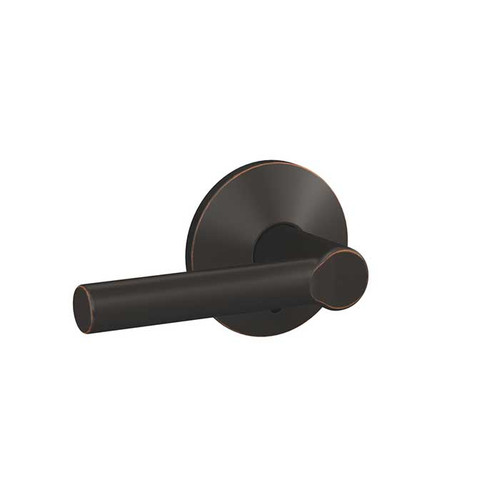 Schlage Residential Fc21 Custom Combined Passage-Privacy Knob Set And, Broadway Lever, Kinsler Decorative Trim, Aged Bronze