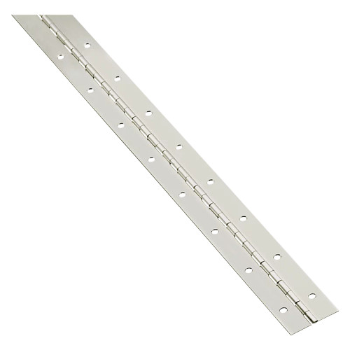 National Hardware Continuous Hinge, 1-1/2" X 30", Visual Pack, Catalog #V570, Nickel National Hardware Continuous Hinge, 1-1/2" X 30", Visual Pack, Catalog #V570, Nickel