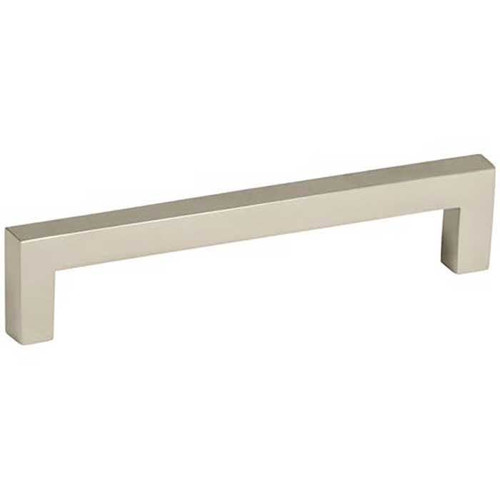 Amerock Monument Cabinet Pull 5-7/16" Length 128mm Ctc, Bright Polished Chrome