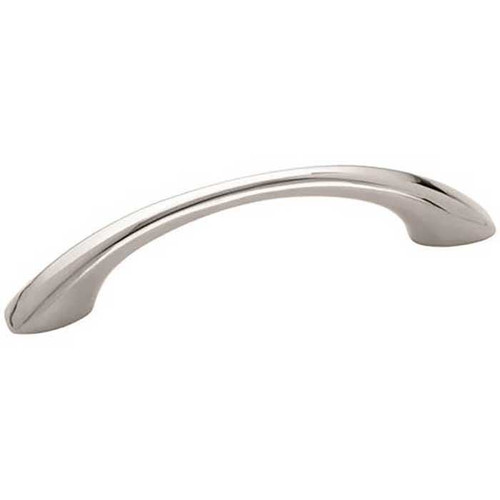 Amerock Vaile Cabinet Pull 3-3/4" (96 mm) Ctc, Polished Chrome