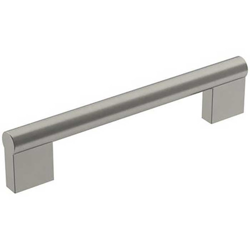 Amerock Versa Cabinet Pull 5-15/16" Length 128mm Ctc, Satin Nickel