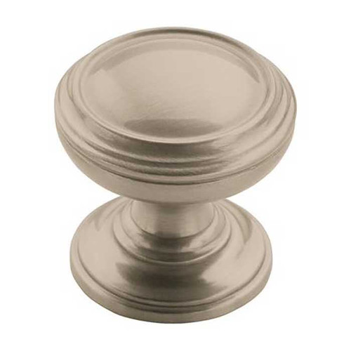 Amerock Revitalize Cabinet Knob 1-1/4" (32 Mm) Diameter, Satin Nickel