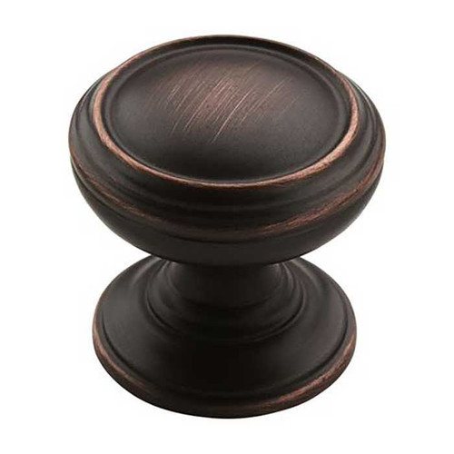 Amerock Revitalize Cabinet Knob 1-1/4" (32 Mm) Diameter, Oil Rubbed Bronze