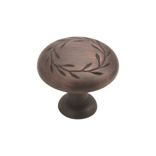 Amerock Natures Splendor Cabinet Knob 1-5/16" (33 mm) Diameter In, Oil Rubbed Bronze