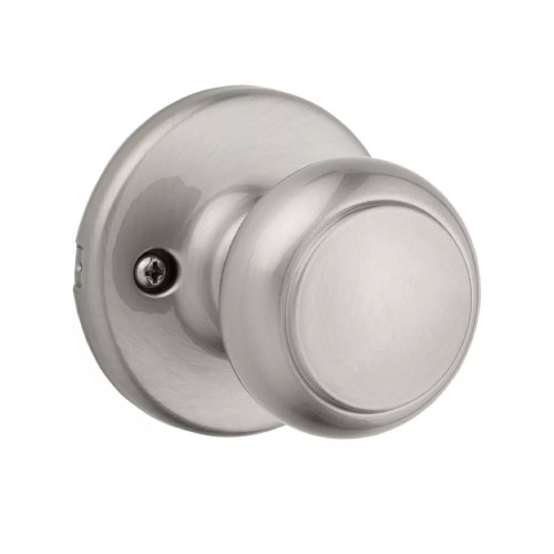 Kwikset Cove Half Dummy Knob, Satin Nickel