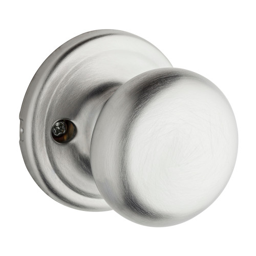 Kwikset Hancock Half Dummy Knob, Satin Chrome