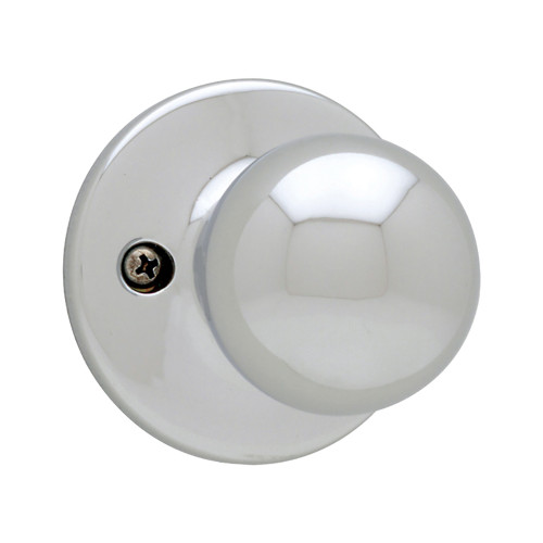 Kwikset Polo Half Dummy Knob, Bright Polished Chrome