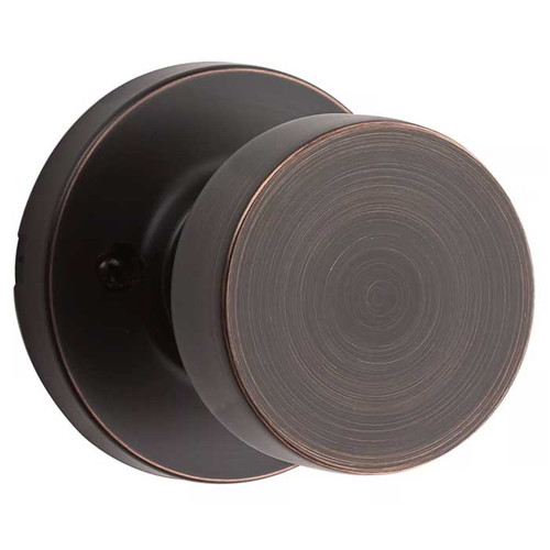 Kwikset Pismo Half Dummy Knob With Round Rose, Venetian Bronze