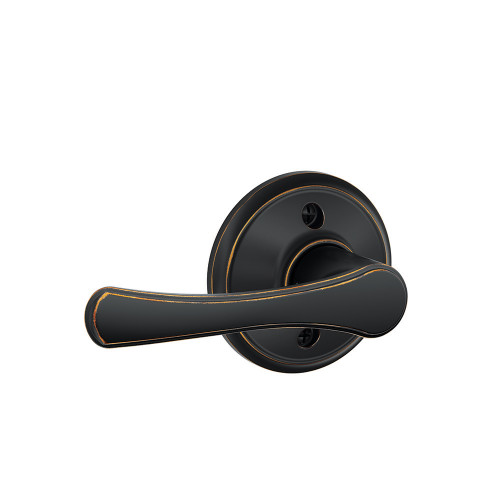 Schlage Residential F170 Avila Lever Single Dummy Trim Function, Aged Bronze